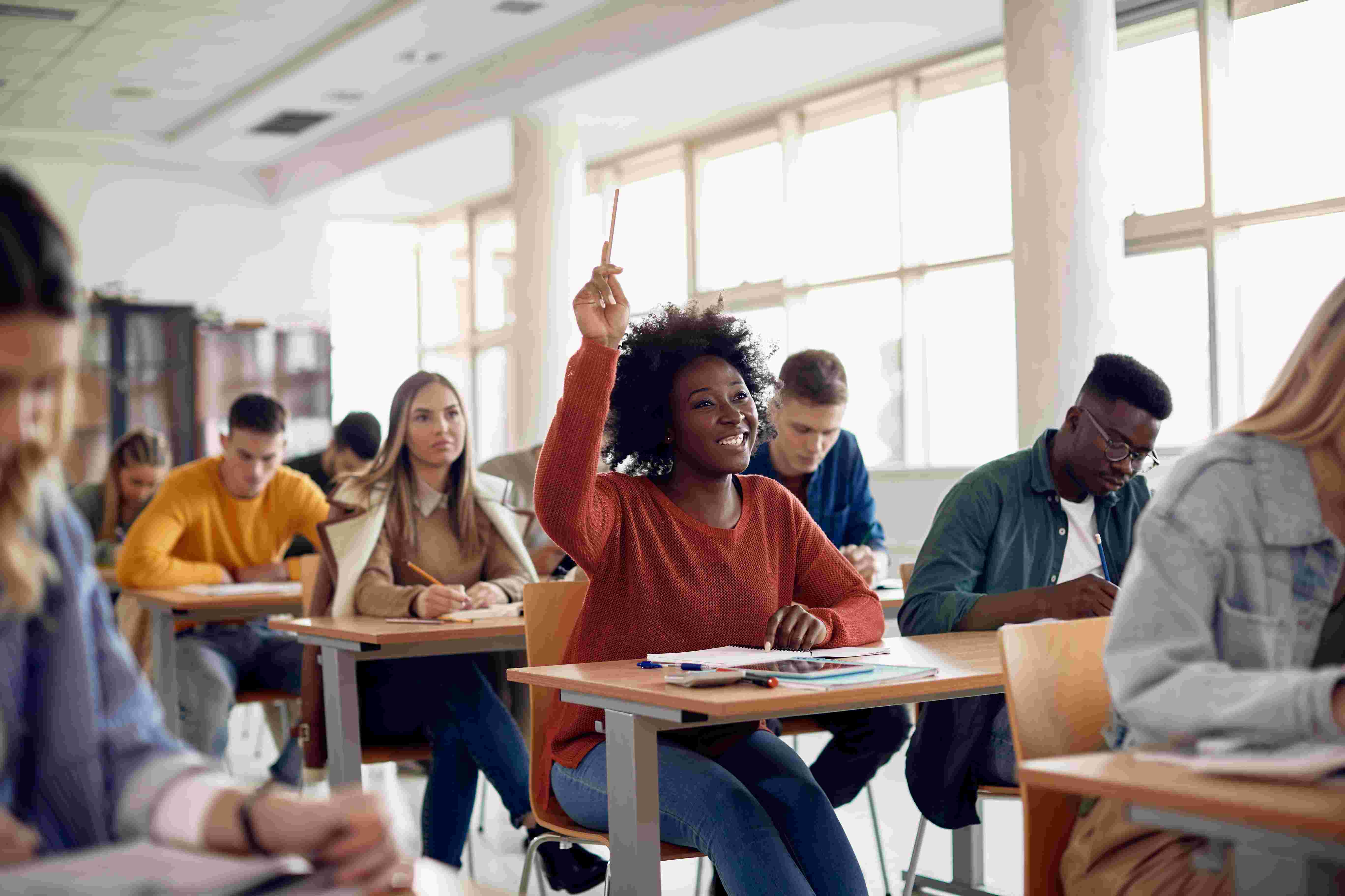 turma na sala de aula